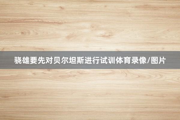 骁雄要先对贝尔坦斯进行试训体育录像/图片